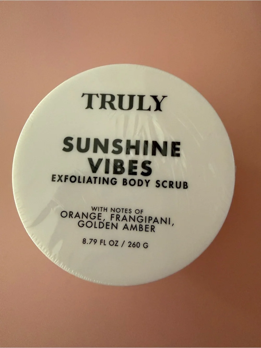 Truly Sunshine Vibes Body Scrub NEW Sealed